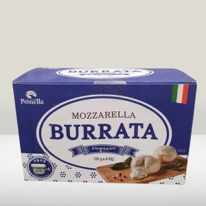 EURO POMELLA 부라타치즈 100G X 4
